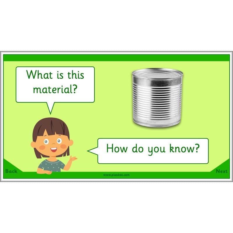 PlanBee Exploring Everyday Materials Year 2 Science Lesson Plans