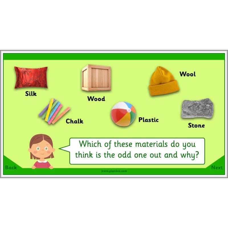 PlanBee Exploring Everyday Materials Year 2 Science Lesson Plans