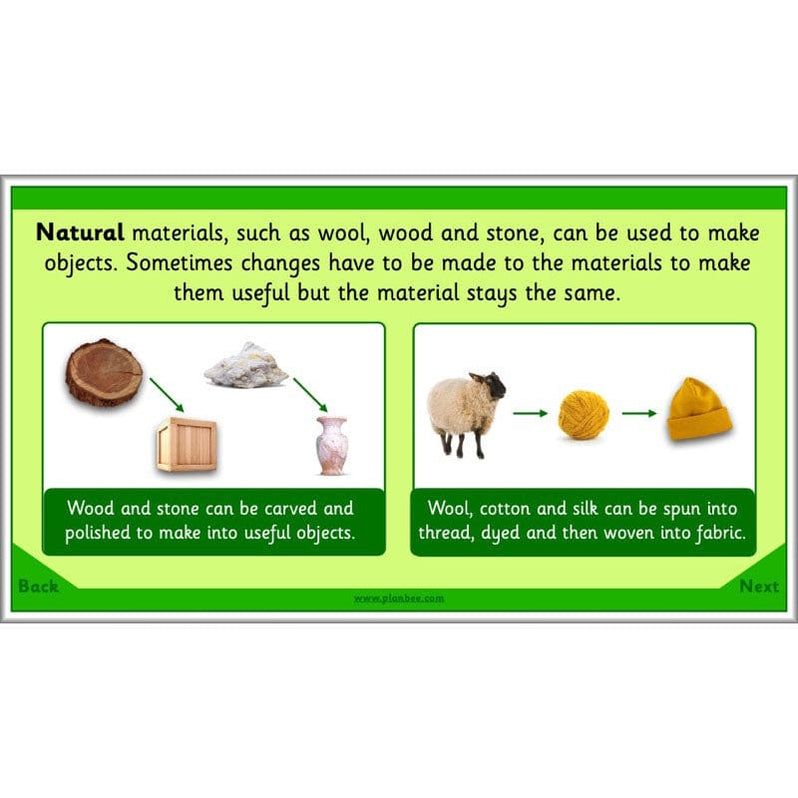 Year 2 Materials Exploring Everyday Materials KS1 Science PlanBee