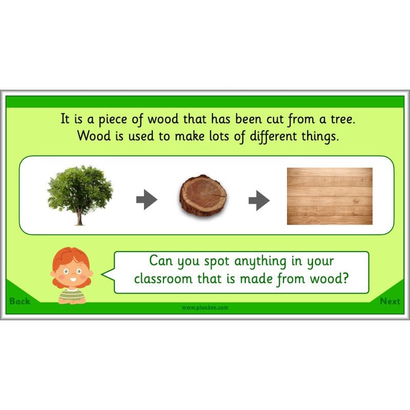 PlanBee Exploring Everyday Materials Year 2 Science Lesson Plans