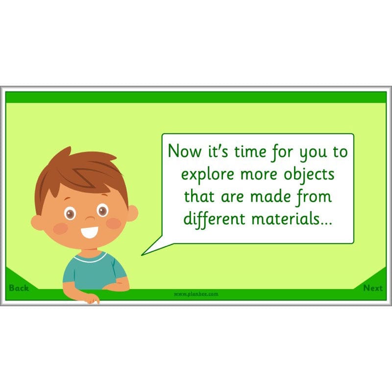 PlanBee Exploring Everyday Materials Year 2 Science Lesson Plans