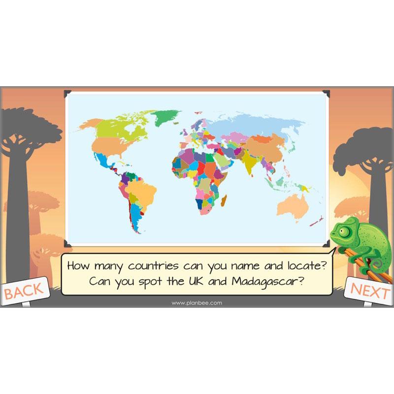 PlanBee Exploring Madagascar: LKS2 Year 3 & Year 4 set of Geography lessons