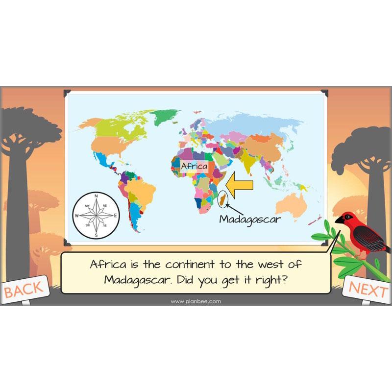 PlanBee Exploring Madagascar: LKS2 Year 3 & Year 4 set of Geography lessons
