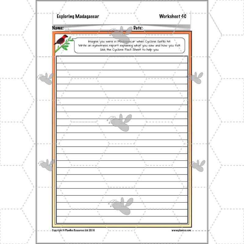PlanBee Exploring Madagascar: LKS2 Year 3 & Year 4 set of Geography lessons