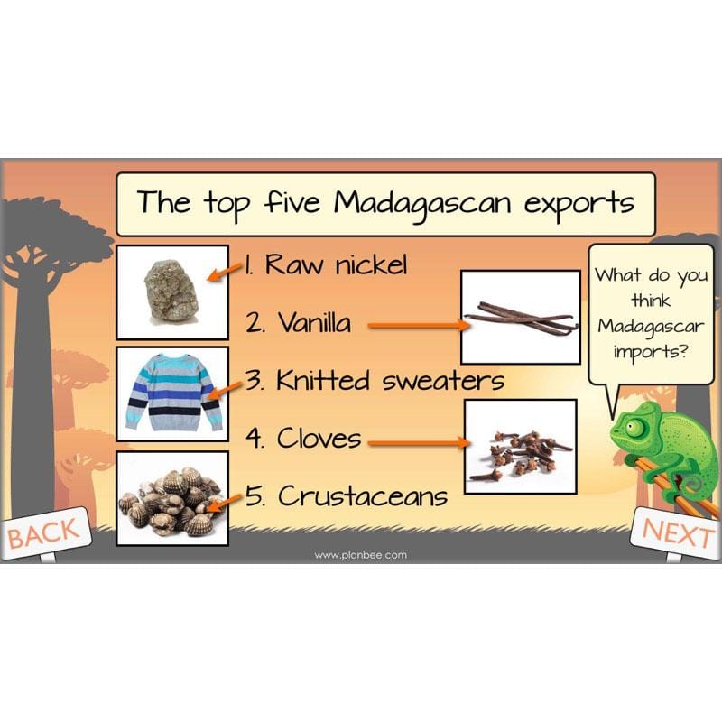 PlanBee Exploring Madagascar: LKS2 Year 3 & Year 4 set of Geography lessons