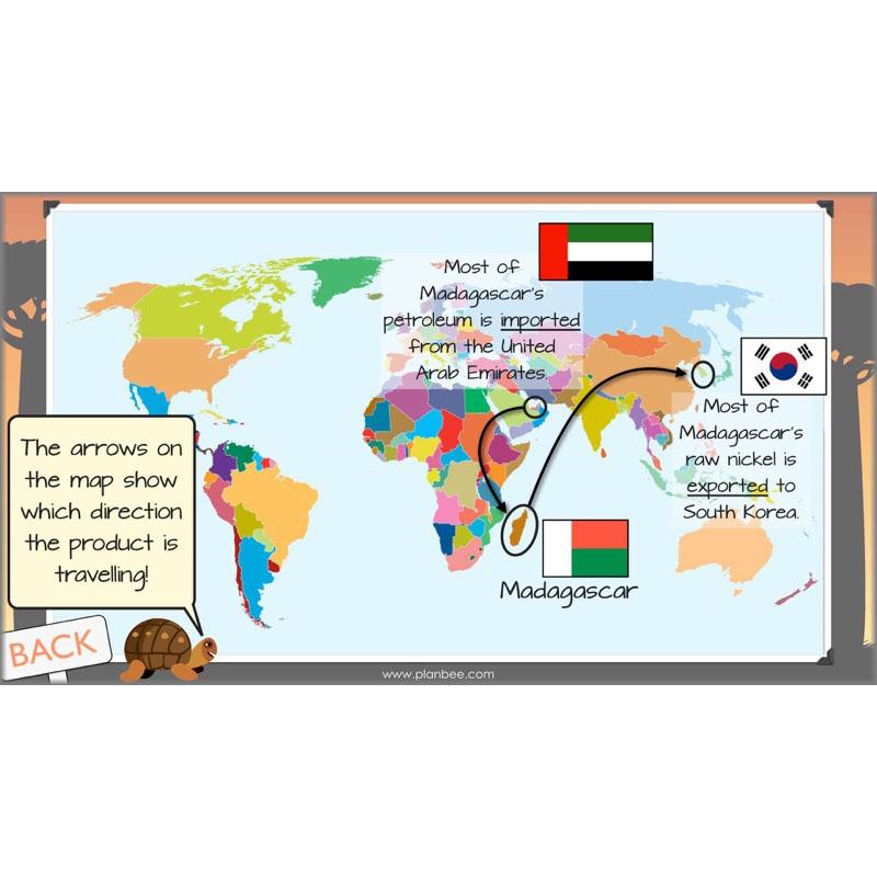 PlanBee Exploring Madagascar: LKS2 Year 3 & Year 4 set of Geography lessons