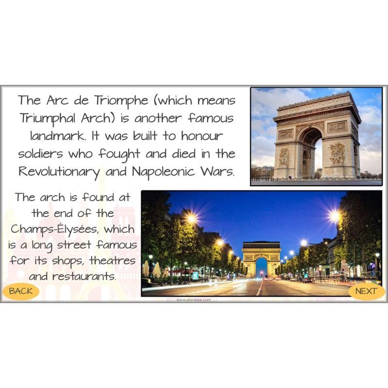 PlanBee FREE exploring Paris scheme | PlanBee France KS2 Geography