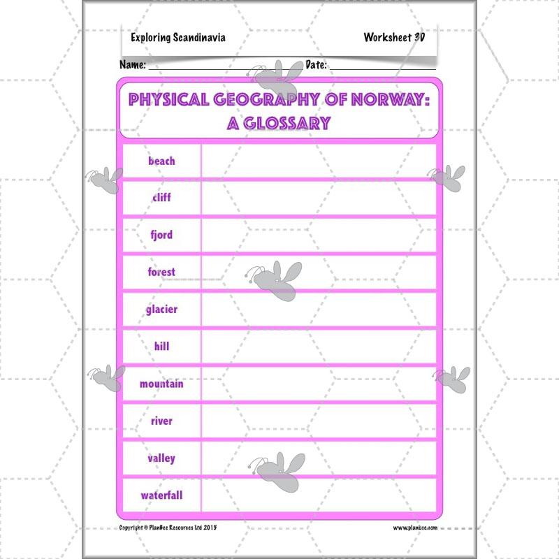 PlanBee Exploring Scandinavia: Year 5 & Year 6 KS2 scheme of work Geography