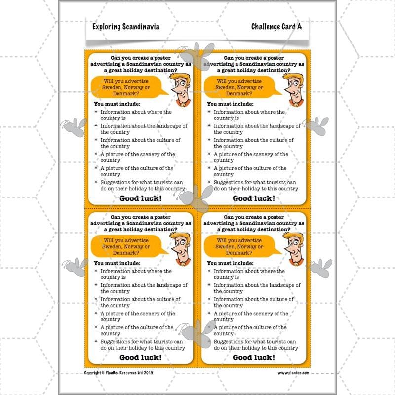 PlanBee Exploring Scandinavia: Year 5 & Year 6 KS2 scheme of work Geography