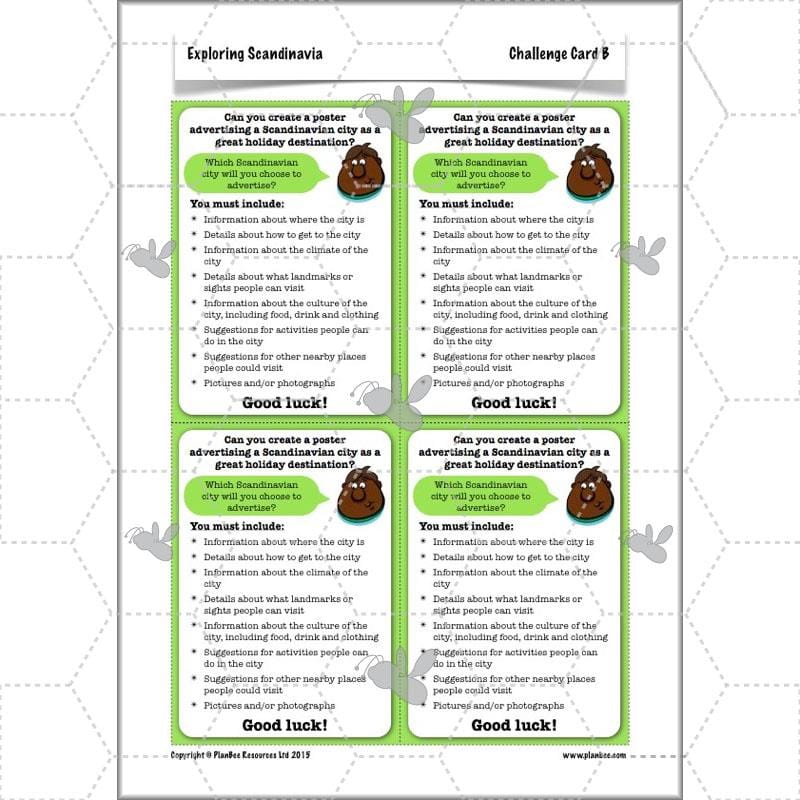 PlanBee Exploring Scandinavia: Year 5 & Year 6 KS2 scheme of work Geography