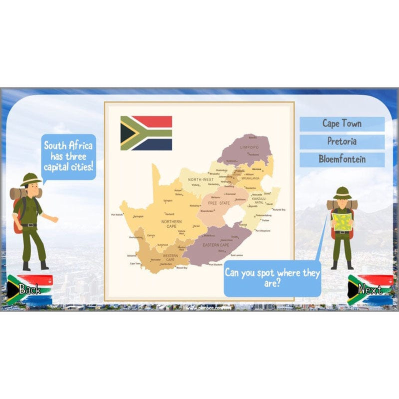 Exploring South Africa KS2 Geography Planning Pack PlanBee
