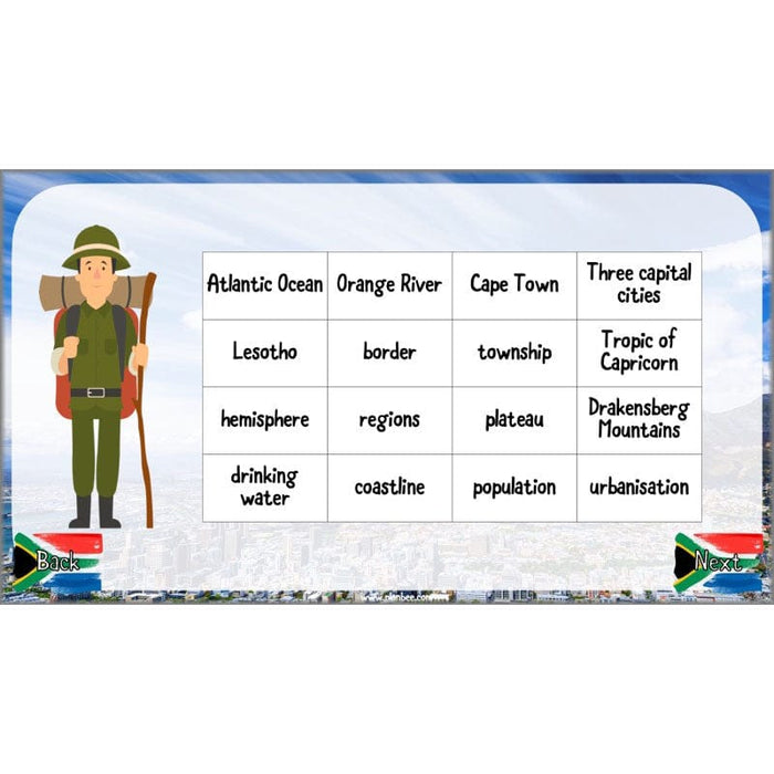 PlanBee Exploring South Africa KS2 Geography Planning Pack | PlanBee