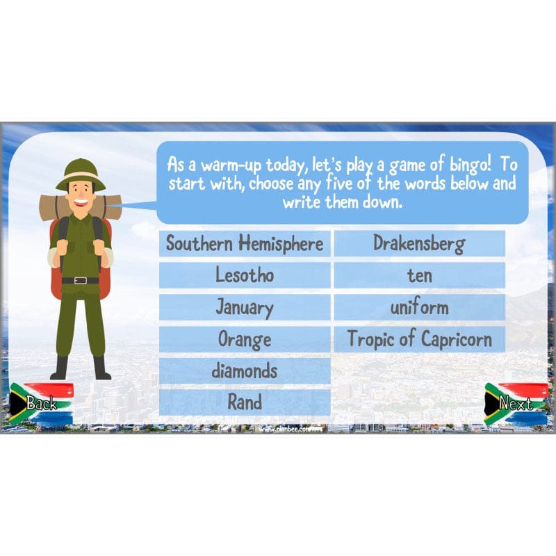 PlanBee Exploring South Africa KS2 Geography Planning Pack | PlanBee