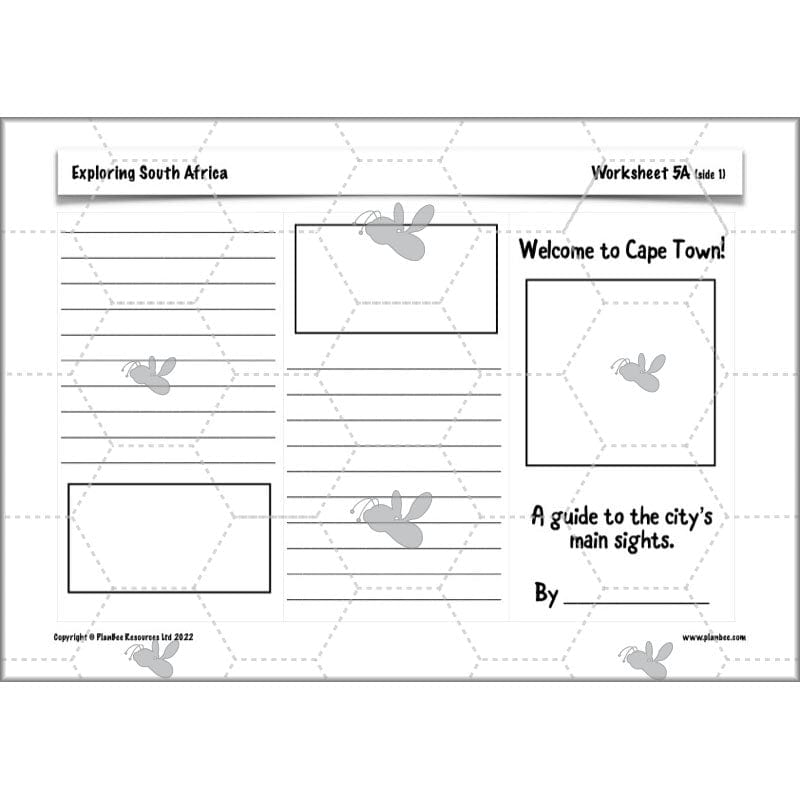 PlanBee Exploring South Africa KS2 Geography Planning Pack | PlanBee