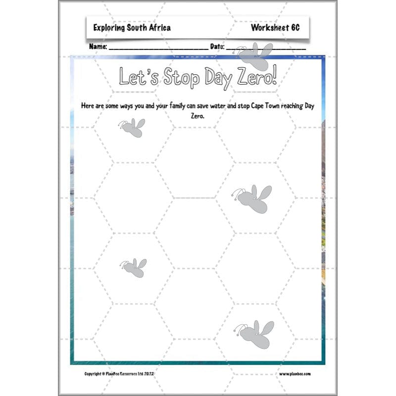PlanBee Exploring South Africa KS2 Geography Planning Pack | PlanBee
