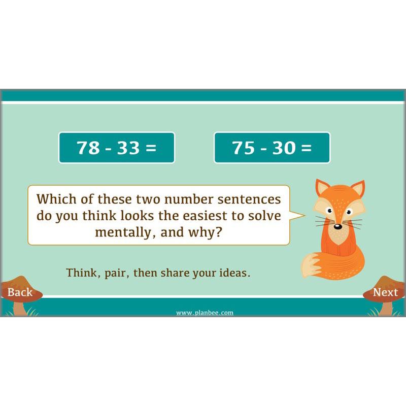 PlanBee Exploring Subtraction - Addition & Subtraction Year 4 Maths Lessons