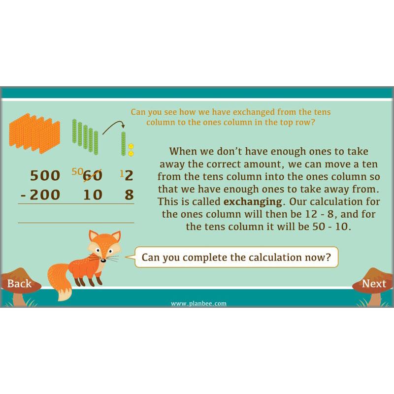 PlanBee Exploring Subtraction - Addition & Subtraction Year 4 Maths Lessons