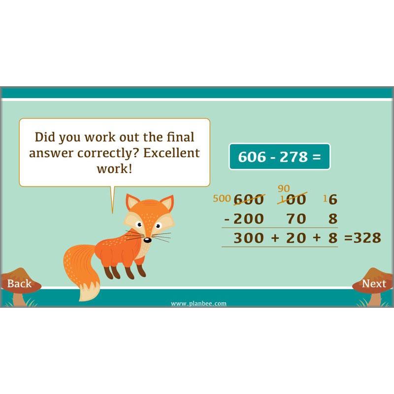 PlanBee Exploring Subtraction - Addition & Subtraction Year 4 Maths Lessons