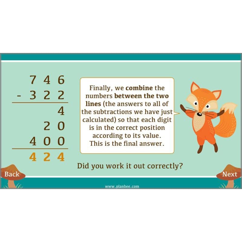 PlanBee Exploring Subtraction - Addition & Subtraction Year 4 Maths Lessons