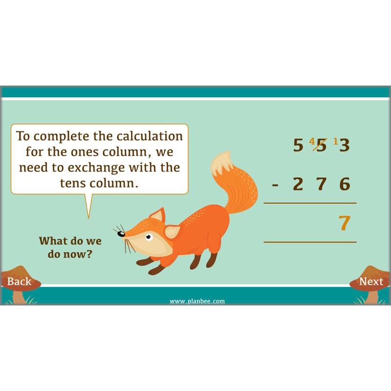 PlanBee Exploring Subtraction - Addition & Subtraction Year 4 Maths Lessons
