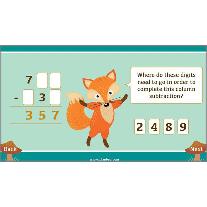 PlanBee Exploring Subtraction - Addition & Subtraction Year 4 Maths Lessons