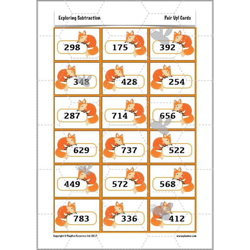 PlanBee Exploring Subtraction - Addition & Subtraction Year 4 Maths Lessons