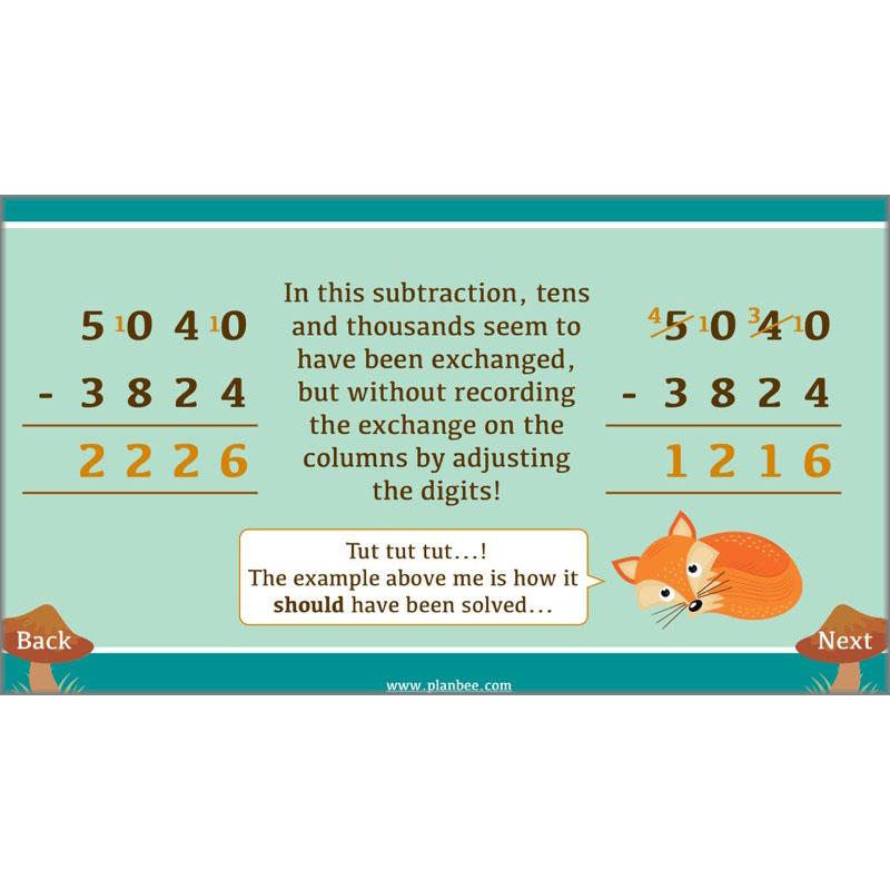 PlanBee Exploring Subtraction - Addition & Subtraction Year 4 Maths Lessons