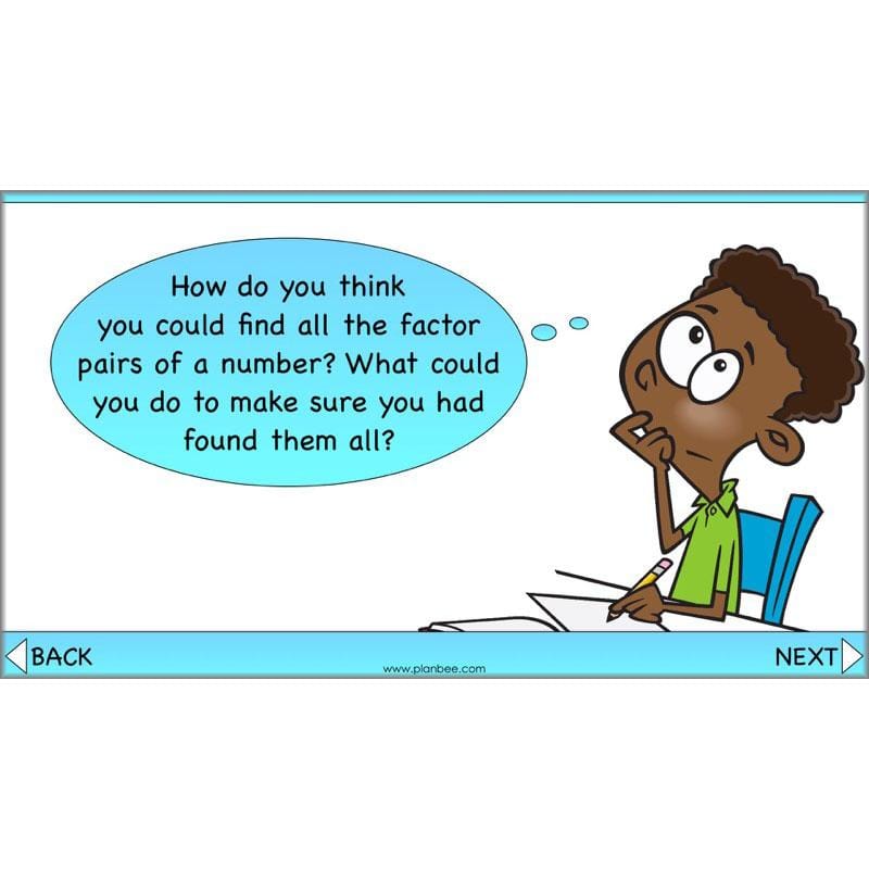PlanBee Factors & Multiples - Year 5 Maths Planning and Resources from PlanBee
