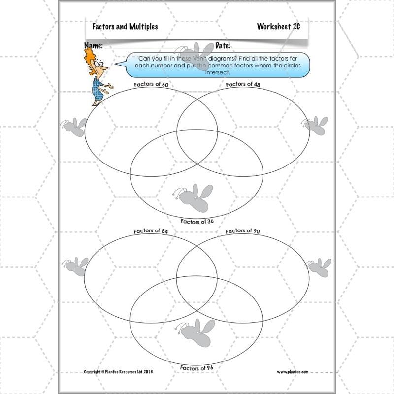 PlanBee Factors & Multiples - Year 5 Maths Planning and Resources from PlanBee