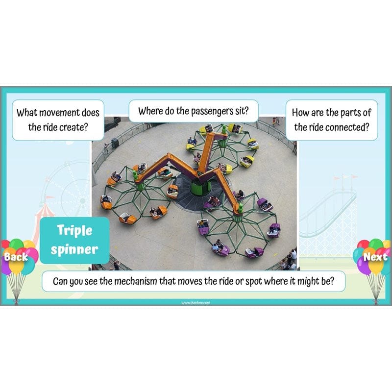 PlanBee Fairground Rides KS2 DT Planning and Resources