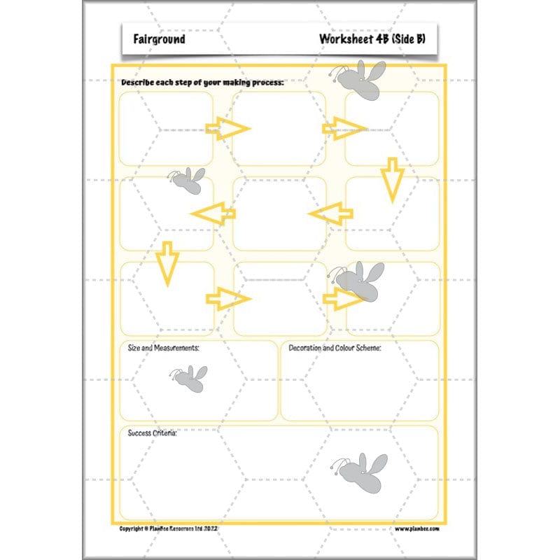 PlanBee Fairground Rides KS2 DT Planning and Resources