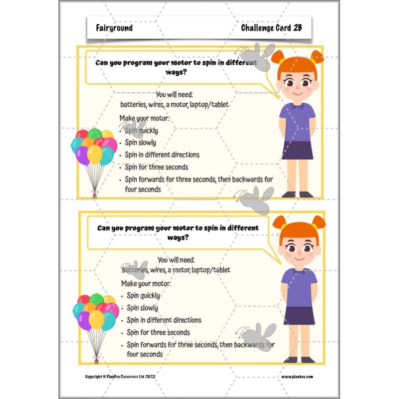 PlanBee Fairground Rides KS2 DT Planning and Resources