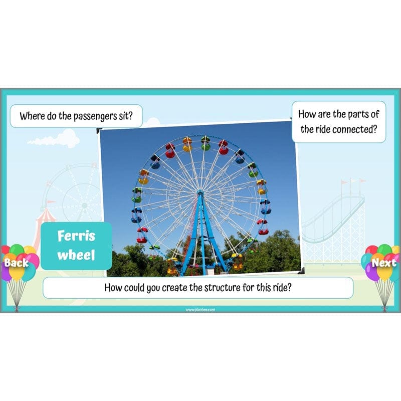 PlanBee Fairground Rides KS2 DT Planning and Resources