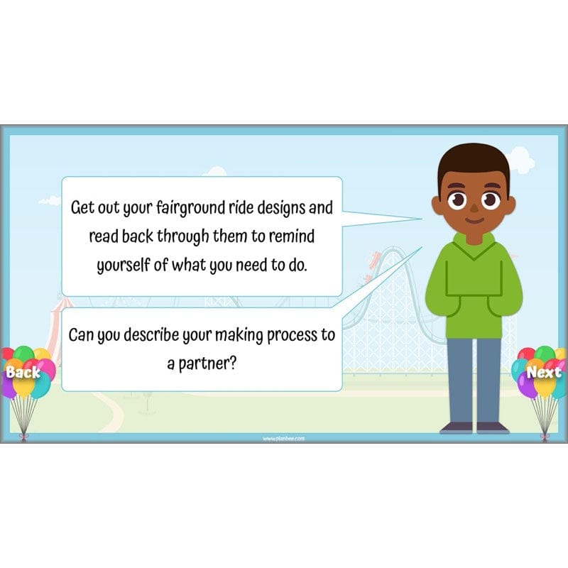 PlanBee Fairground Rides KS2 DT Planning and Resources