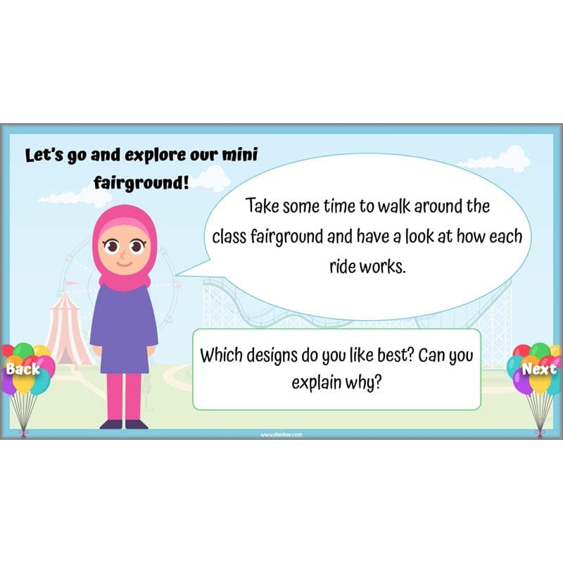 PlanBee Fairground Rides KS2 DT Planning and Resources