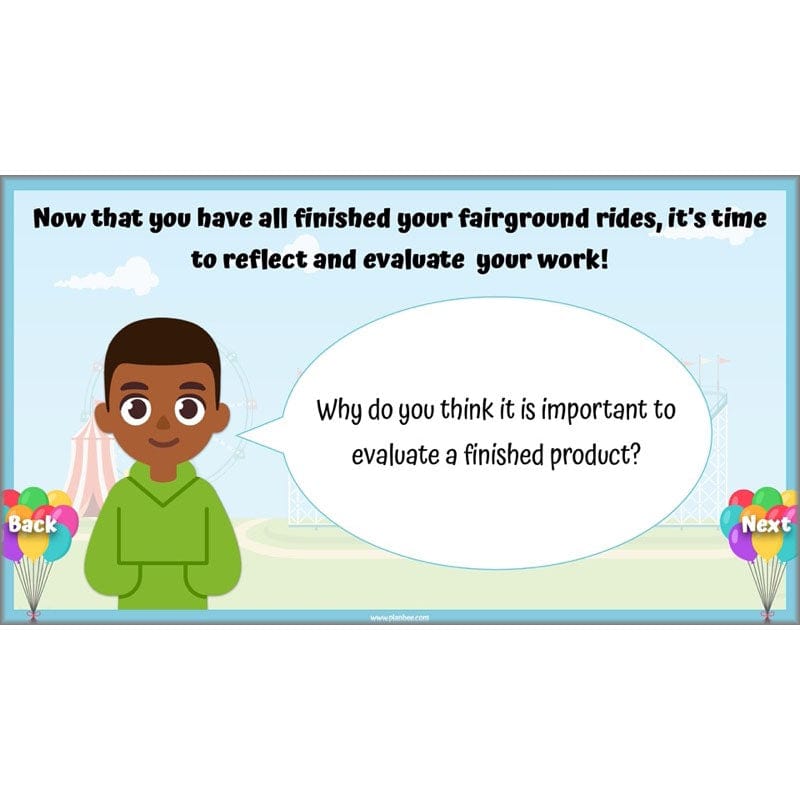 PlanBee Fairground Rides KS2 DT Planning and Resources