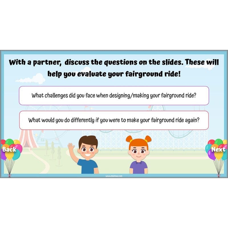 PlanBee Fairground Rides KS2 DT Planning and Resources