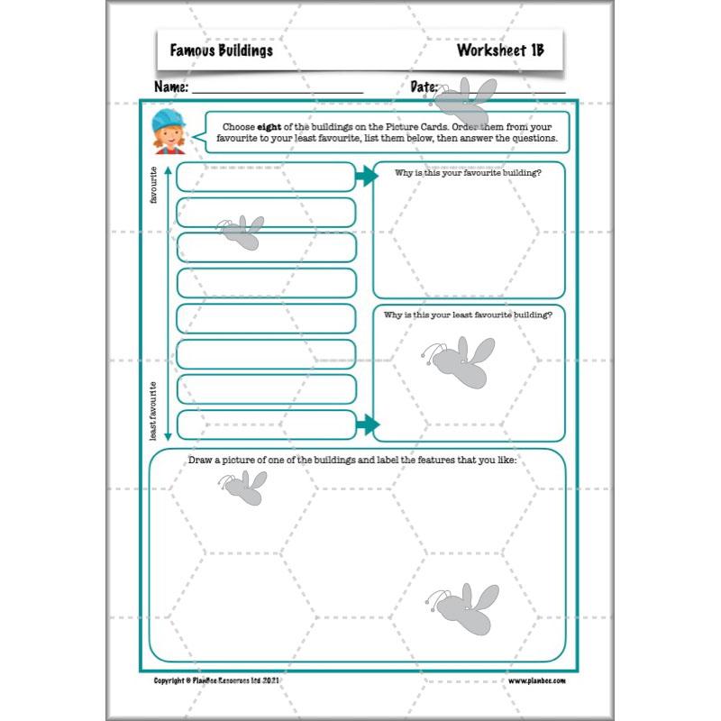 PlanBee KS2 Famous Buildings Art & Architecture Lessons by PlanBee 