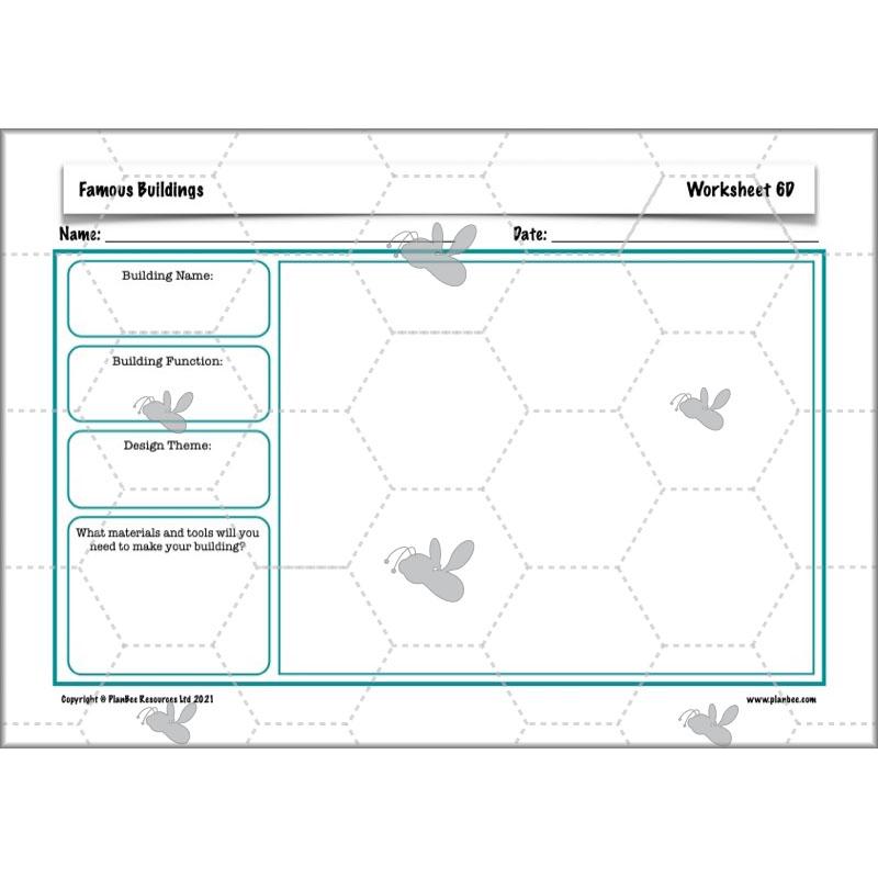 PlanBee KS2 Famous Buildings Art & Architecture Lessons by PlanBee 