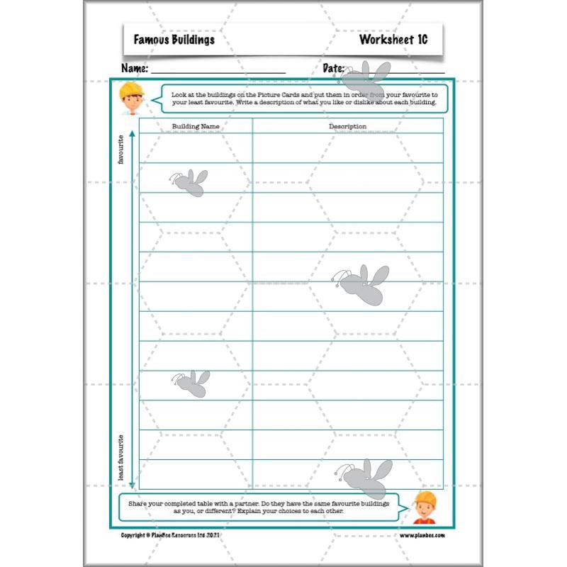 PlanBee KS2 Famous Buildings Art & Architecture Lessons by PlanBee 