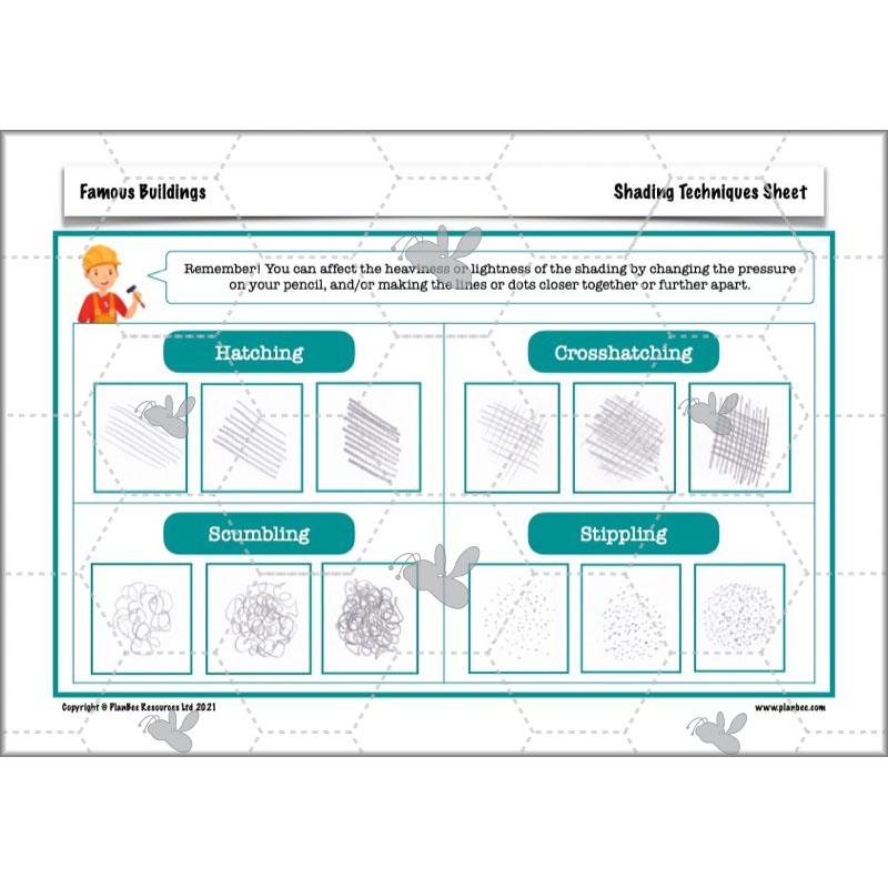 PlanBee KS2 Famous Buildings Art & Architecture Lessons by PlanBee 
