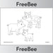 FREE Pig Farm Colouring Pages PDF by PlanBee