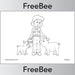 FREE Feeding Pigs Farm Colouring Pages PDF by PlanBee