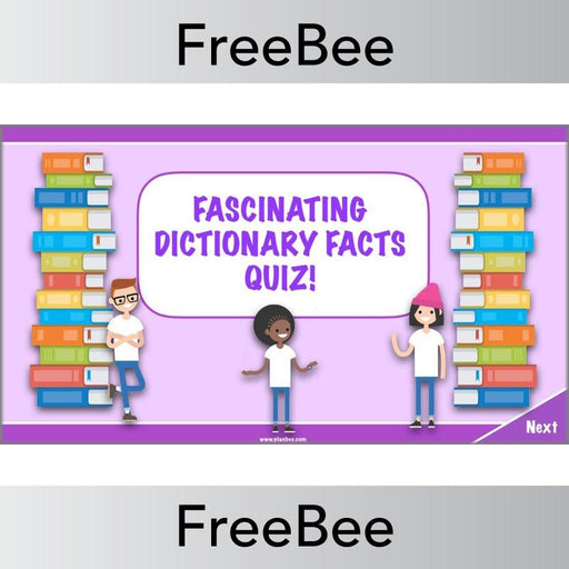 Free Fascinating Dictionary Facts Quiz By PlanBee