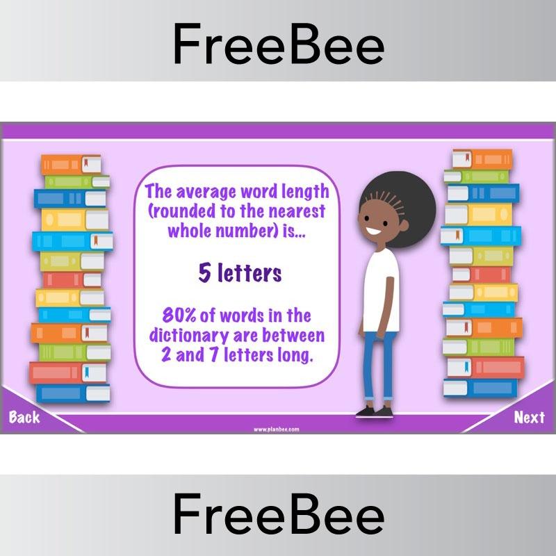 Free Fascinating Dictionary Facts Quiz By PlanBee