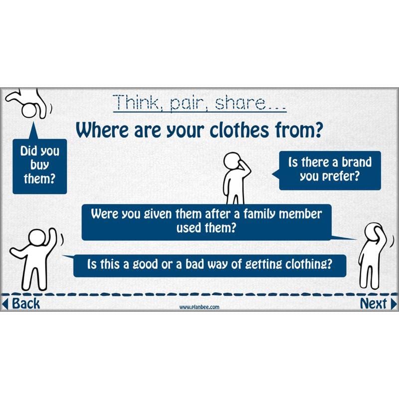 PlanBee Fast Fashion Fairtrade KS2 ESR Lessons by PlanBee