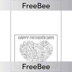 FREE Father's Day Card Templates by PlanBee