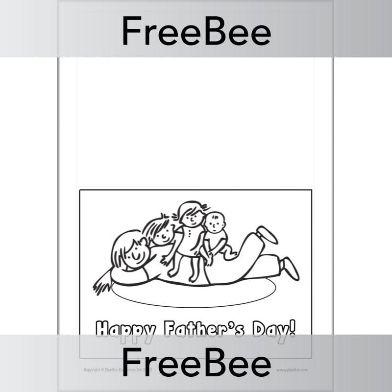 PlanBee FREE Father's Day Card Templates by PlanBee