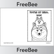 PlanBee FREE Father's Day Card Templates by PlanBee