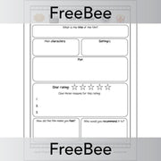 Free Film Review Sheet for KS2 by PlanBee